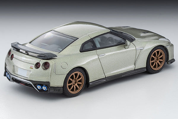 Mô hình xe Tomyca Limited Vintage TLV 1:64 NISSAN GT-R premium edition T-spec (Millennium Jade) | LV-N266a