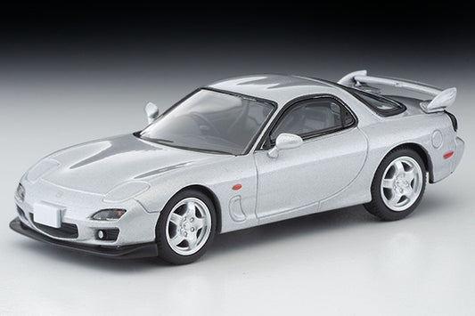 Mô hình xe Tomyca Limited Vintage TLV 1:64 Mazda RX-7 Type RS 1999 model (silver) | LV-N267b