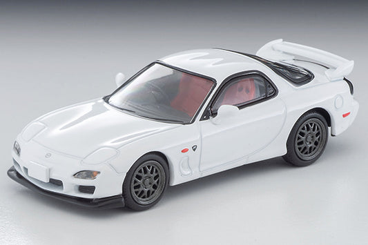 Mô hình xe Tomyca Limited Vintage TLV 1:64 Mazda RX-7 Spirit R Type A (white) 2002 model | LV-N267e