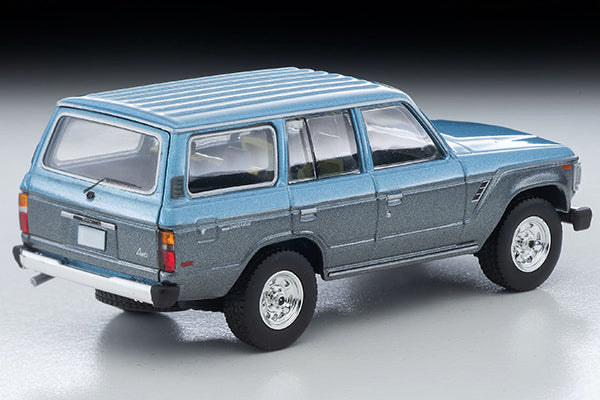 Mô hình xe Tomyca Limited Vintage TLV 1:64 Toyota Land Cruiser 60 North American model (light blue/gray) 1988 model | LV-N268a