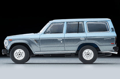 Mô hình xe Tomyca Limited Vintage TLV 1:64 Toyota Land Cruiser 60 North American model (light blue/gray) 1988 model | LV-N268a