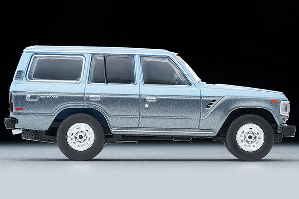 Mô hình xe Tomyca Limited Vintage TLV 1:64 Toyota Land Cruiser 60 North American model (light blue/gray) 1988 model | LV-N268a