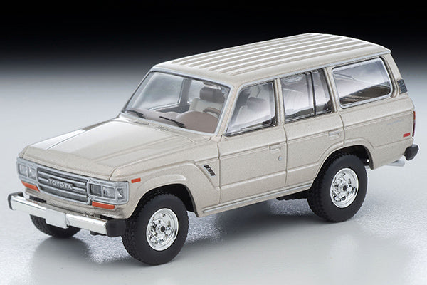 Mô hình xe Tomyca Limited Vintage TLV 1:64 Toyota Land Cruiser 60 North American model (beige M) 1988 model | LV-N268b