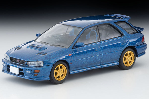 Mô hình xe Tomyca Limited Vintage TLV 1:64 Subaru Impreza Pure Sports Wagon WRX STi Ver.VI Limited (Blue) 1999 model | LV-N274a