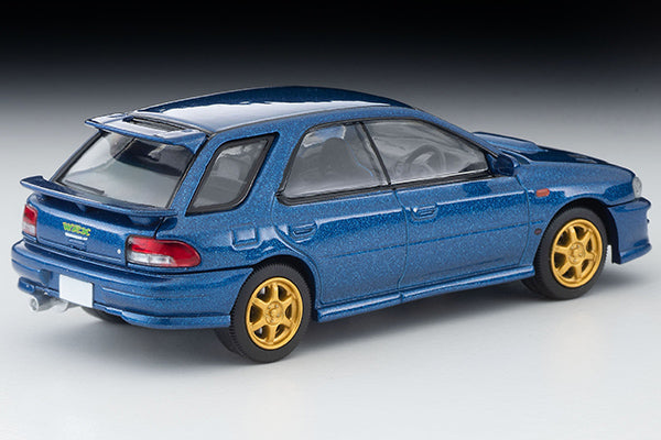 Mô hình xe Tomyca Limited Vintage TLV 1:64 Subaru Impreza Pure Sports Wagon WRX STi Ver.VI Limited (Blue) 1999 model | LV-N274a