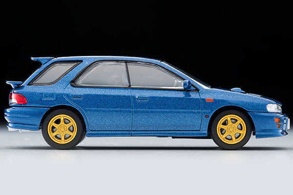 Mô hình xe Tomyca Limited Vintage TLV 1:64 Subaru Impreza Pure Sports Wagon WRX STi Ver.VI Limited (Blue) 1999 model | LV-N274a
