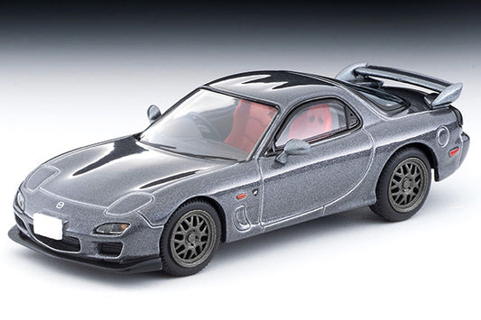 Mô hình xe Tomyca Limited Vintage TLV 1:64 Japanese Car Era 16 Mazda RX-7 SPIRIT R Type A 2002 Model (Gray) | LV-N27996-na