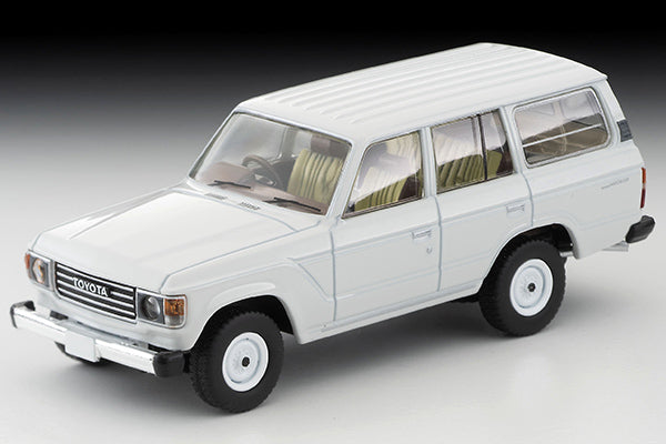Mô hình xe Tomyca Limited Vintage TLV 1:64 Toyota Land Cruiser 60 G Package (white) | LV-N279a