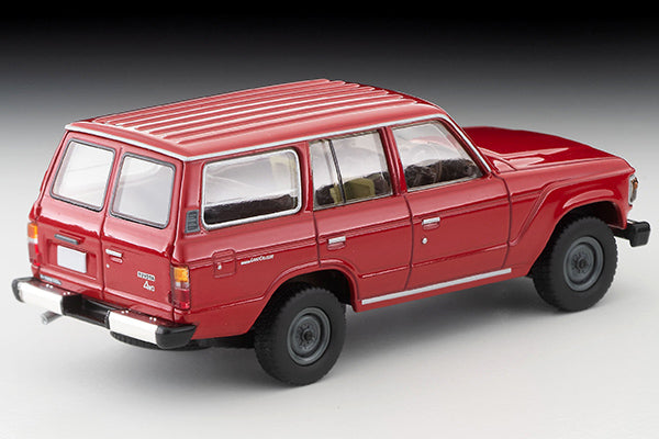 Mô hình xe Tomyca Limited Vintage TLV 1:64 Toyota Land Cruiser 60 Standard Upgrade Van (Red) | LV-N279b