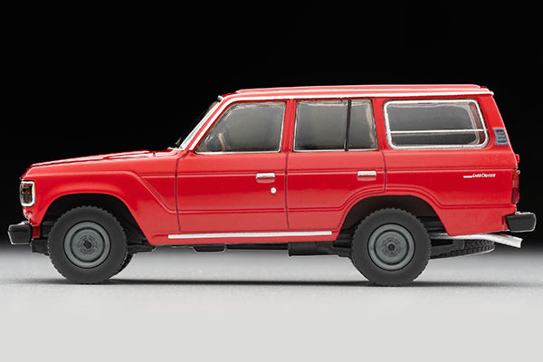 Mô hình xe Tomyca Limited Vintage TLV 1:64 Toyota Land Cruiser 60 Standard Upgrade Van (Red) | LV-N279b