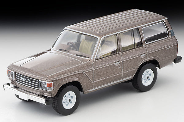Mô hình xe Tomyca Limited Vintage TLV 1:64 Toyota Land Cruiser 60 GX (brown) | LV-N279c