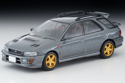Mô hình xe Tomyca Limited Vintage TLV 1:64 Subaru Impreza Pure Sports Wagon WRX STi Version V (Gray) 1998 model | LV-N281b