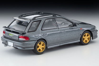 Mô hình xe Tomyca Limited Vintage TLV 1:64 Subaru Impreza Pure Sports Wagon WRX STi Version V (Gray) 1998 model | LV-N281b