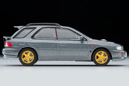 Mô hình xe Tomyca Limited Vintage TLV 1:64 Subaru Impreza Pure Sports Wagon WRX STi Version V (Gray) 1998 model | LV-N281b