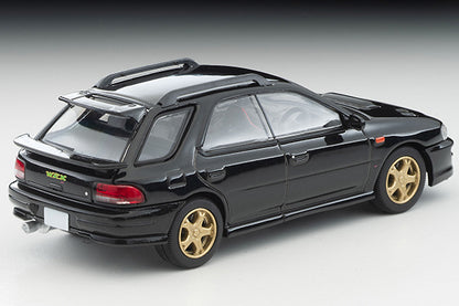 Mô hình xe Tomyca Limited Vintage TLV 1:64 Subaru Impreza Pure Sports Wagon WRX STi Ver.V (black) 1998 model | LV-N281d