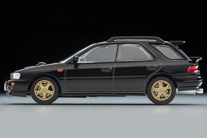 Mô hình xe Tomyca Limited Vintage TLV 1:64 Subaru Impreza Pure Sports Wagon WRX STi Ver.V (black) 1998 model | LV-N281d
