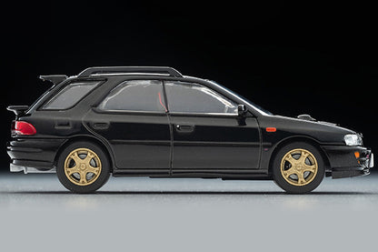 Mô hình xe Tomyca Limited Vintage TLV 1:64 Subaru Impreza Pure Sports Wagon WRX STi Ver.V (black) 1998 model | LV-N281d
