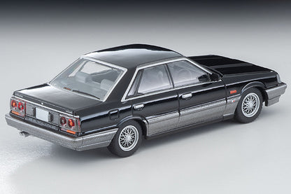 Mô hình xe Tomyca Limited Vintage TLV 1:64 Nissan Skyline 4-door HT GTS Twin Cam 24V (black/silver) 1986 model | LV-N282b
