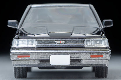 Mô hình xe Tomyca Limited Vintage TLV 1:64 Nissan Skyline 4-door HT GTS Twin Cam 24V (black/silver) 1986 model | LV-N282b