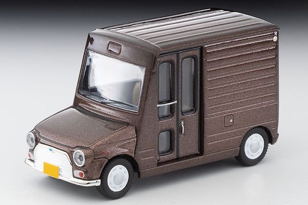 Mô hình xe Tomyca Limited Vintage TLV 1:64 Daihatsu Mira Walk-Through Van Custom Specification (Brown) | LV-N283a