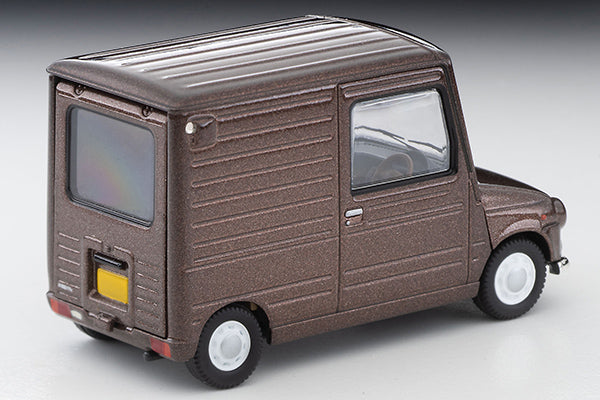 Mô hình xe Tomyca Limited Vintage TLV 1:64 Daihatsu Mira Walk-Through Van Custom Specification (Brown) | LV-N283a