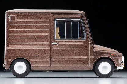 Mô hình xe Tomyca Limited Vintage TLV 1:64 Daihatsu Mira Walk-Through Van Custom Specification (Brown) | LV-N283a