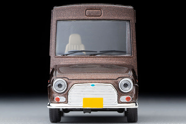Mô hình xe Tomyca Limited Vintage TLV 1:64 Daihatsu Mira Walk-Through Van Custom Specification (Brown) | LV-N283a