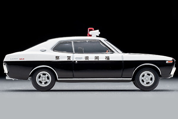 Mô hình xe Tomyca Limited Vintage TLV 1:64 Western Police Vol.24 Nissan Laurel HT Patrol Car | LV-N28462-na
