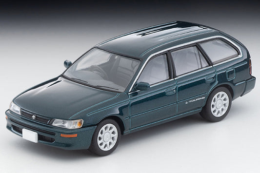 Mô hình xe Tomyca Limited Vintage TLV 1:64 Toyota Corolla Wagon L Touring (green) 1996 model | LV-N287b