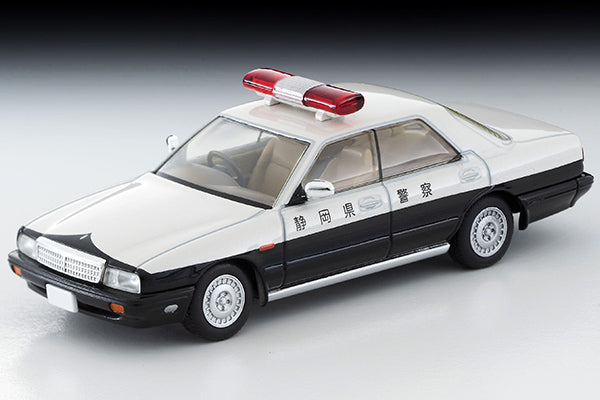 Mô hình xe Tomyca Limited Vintage TLV 1:64 Nissan Cedric Cima Patrol Car (Shizuoka Prefectural Police) | LV-N288a