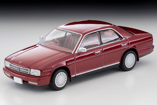 Mô hình xe Tomyca Limited Vintage TLV 1:64 Nissan Gloria V30E Brougham (red) | LV-N289a