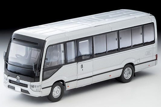 Mô hình xe Tomyca Limited Vintage TLV 1:64 Toyota Coaster EX (silver) | LV-N294a