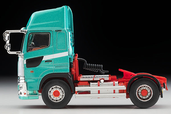 Mô hình xe Tomyca Limited Vintage TLV 1:64 Hino Profia Tractor Head (Green) | LV-N298a
