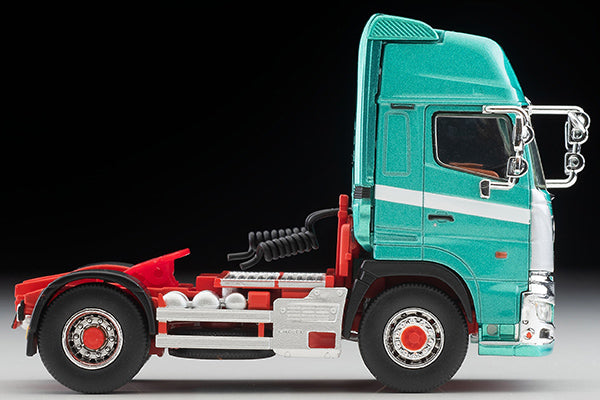 Mô hình xe Tomyca Limited Vintage TLV 1:64 Hino Profia Tractor Head (Green) | LV-N298a