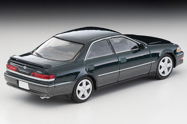 Mô hình xe Tomyca Limited Vintage TLV 1:64 Toyota Mark II 2.5 Tourer V (dark green/gray) 1998 model | LV-N299b