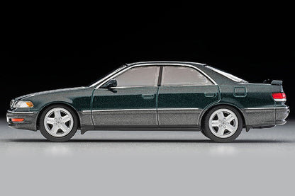 Mô hình xe Tomyca Limited Vintage TLV 1:64 Toyota Mark II 2.5 Tourer V (dark green/gray) 1998 model | LV-N299b