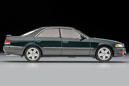 Mô hình xe Tomyca Limited Vintage TLV 1:64 Toyota Mark II 2.5 Tourer V (dark green/gray) 1998 model | LV-N299b