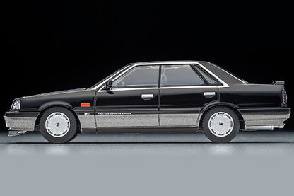 Mô hình xe Tomyca Limited Vintage TLV 1:64 Nissan Skyline 4-door HT GTS Twin Cam 24V (black/silver) | LV-N301b