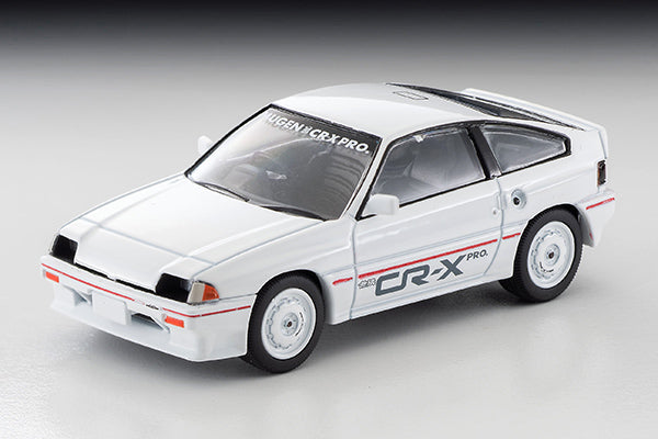 Mô hình xe Tomyca Limited Vintage TLV 1:64 Honda Ballade Sports CR-X MUGEN CR-X PRO (white) Early model | LV-N302a