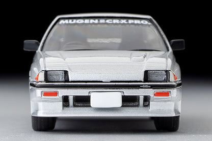 Mô hình xe Tomyca Limited Vintage TLV 1:64 Honda Ballade Sports CR-X MUGEN CR-X PRO (silver) late model | LV-N303a