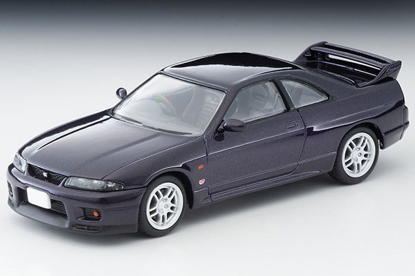 Mô hình xe Tomyca Limited Vintage TLV 1:64 Nissan Skyline GT-R V-spec (purple) 1995 model | LV-N308a