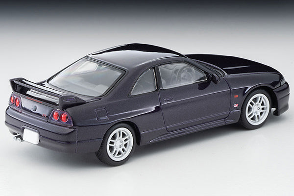 Mô hình xe Tomyca Limited Vintage TLV 1:64 Nissan Skyline GT-R V-spec (purple) 1995 model | LV-N308a
