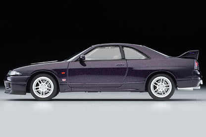 Mô hình xe Tomyca Limited Vintage TLV 1:64 Nissan Skyline GT-R V-spec (purple) 1995 model | LV-N308a