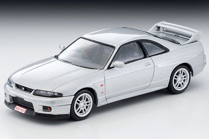 Mô hình xe Tomyca Limited Vintage TLV 1:64 Nissan Skyline GT-R Nurburgring Time Attack Car (Silver) | LV-N308b