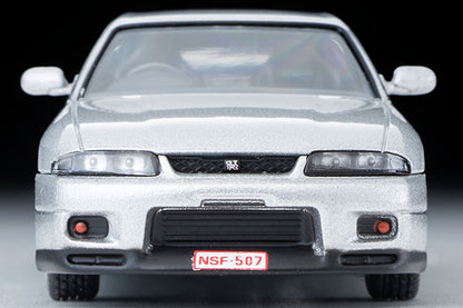 Mô hình xe Tomyca Limited Vintage TLV 1:64 Nissan Skyline GT-R Nurburgring Time Attack Car (Silver) | LV-N308b
