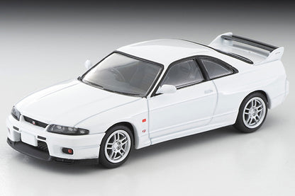 Mô hình xe Tomyca Limited Vintage TLV 1:64 Nissan Skyline GT-R V-spec N1 (white) 1995 model | LV-N308c