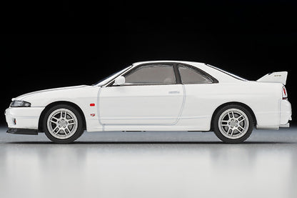 Mô hình xe Tomyca Limited Vintage TLV 1:64 Nissan Skyline GT-R V-spec N1 (white) 1995 model | LV-N308c