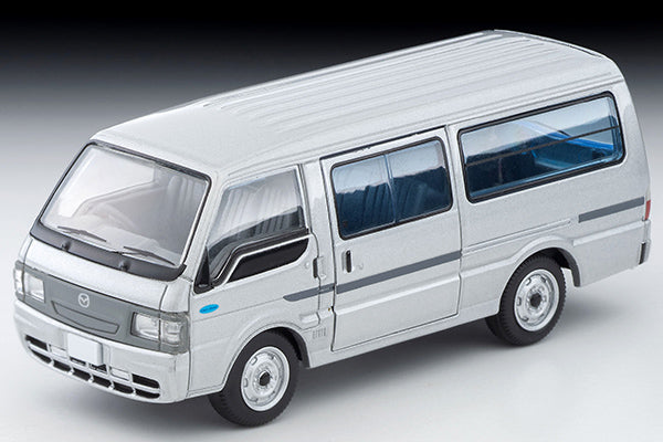 Mô hình xe Tomyca Limited Vintage TLV 1:64 Mazda Bongo Brawny Van Low Floor 5 Door GL (Silver) 2004 Model | LV-N310a