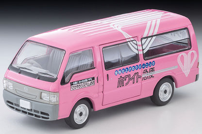 Mô hình xe Tomyca Limited Vintage TLV 1:64 Mazda Bongo Brawny Van (White Express) | LV-N310c