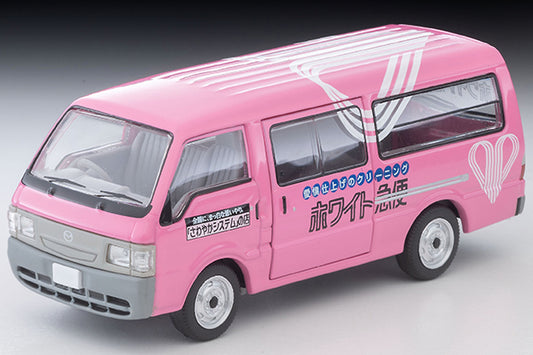 Mô hình xe Tomyca Limited Vintage TLV 1:64 Mazda Bongo Brawny Van (White Express) | LV-N310c